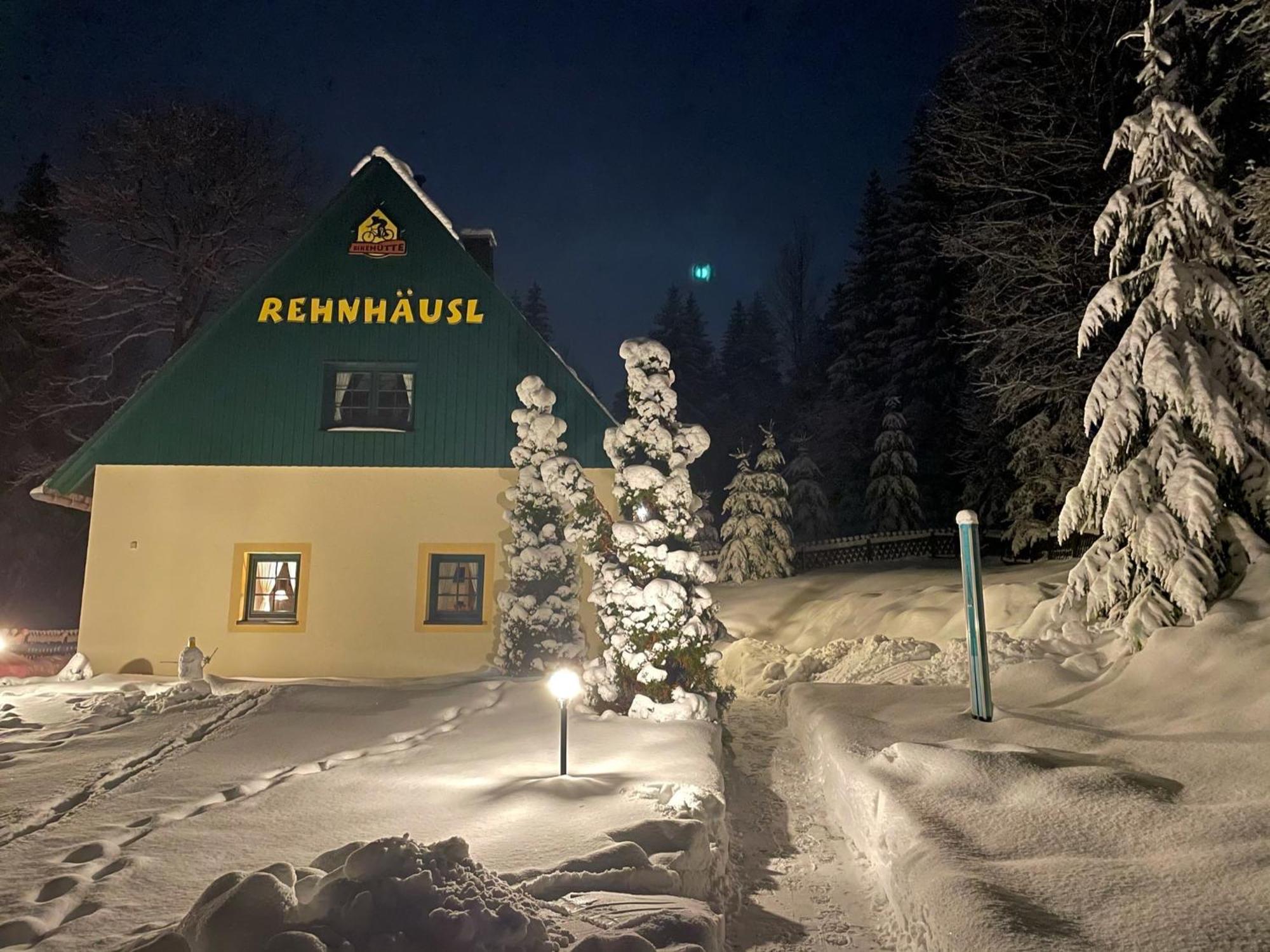 Ferienhaus Bikehuette Rehnhaeusl Geising Exteriér fotografie