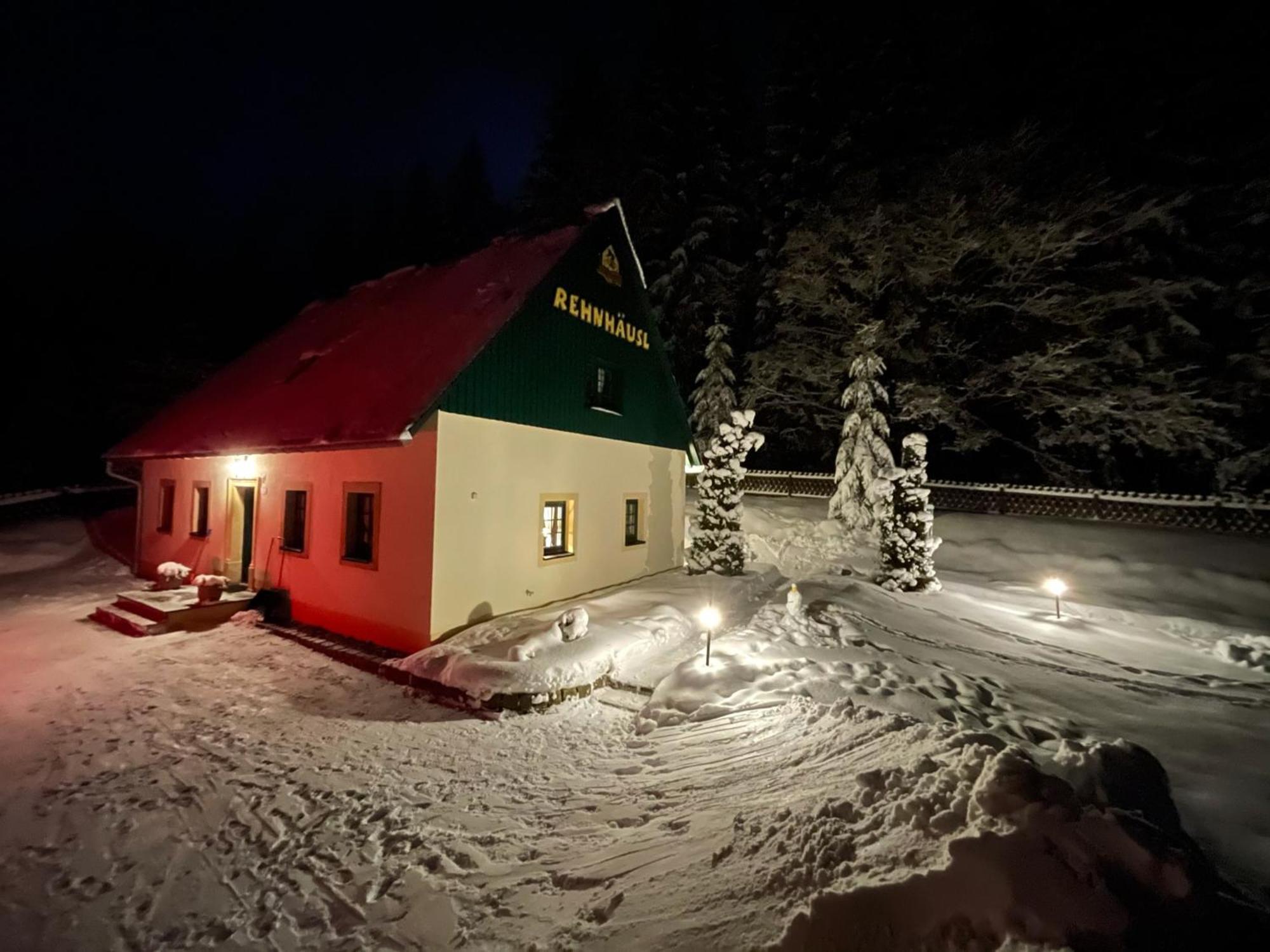 Ferienhaus Bikehuette Rehnhaeusl Geising Exteriér fotografie
